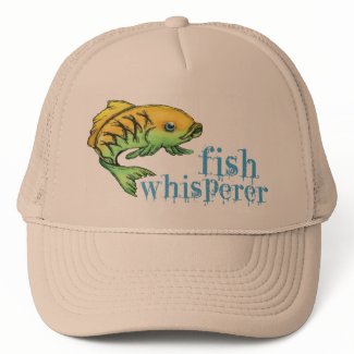 Whisper to the Fish! Fisherman's fishing Hat hat