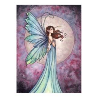Whispering Wind Fairy Poster print