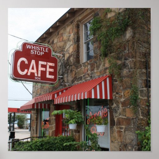 Whistle Stop Cafe Poster Zazzle