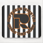 Whistle While You Work mousepads
