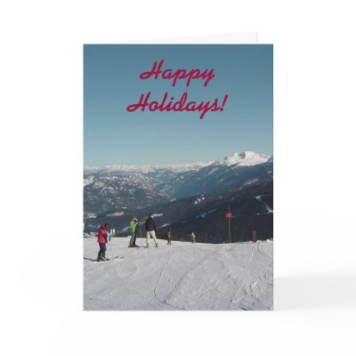 Whistler Mountain - Christmas card by seashell2