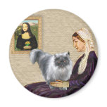 Whistlers Mother - Blue Smoke Persian Fridge Magnet