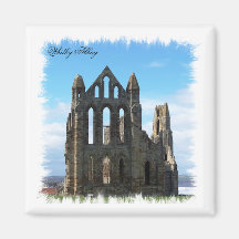 WHITBY ABBEY ENGLAND UK FRIDGE MAGNETS