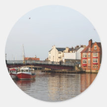 Whitby Harbor Sticker
