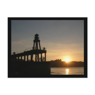 Whitby Sunset Post Cards