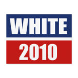 WHITE 2010 POST CARDS