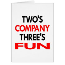 White 2 Company 3 Fun Card