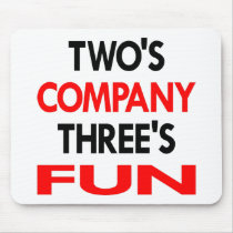 White 2 Company 3 Fun Mouse Mat