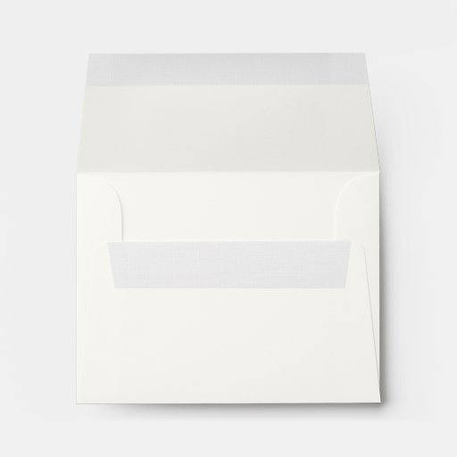 White A2 Linen Envelope Zazzle