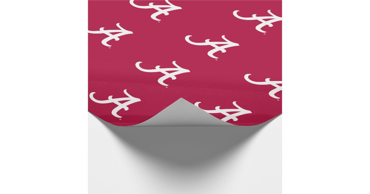 White Alabama A Wrapping Paper | Zazzle