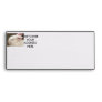 White albino netherland dwarf rabbit head envelopes