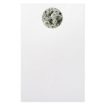 White Alyssum Stationery Design