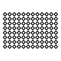 White and Black Diamond Pattern posters
