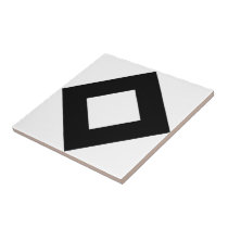White and Black Diamond Pattern tiles