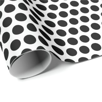 White and Black Polka Dots