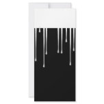 White and Black rack cards