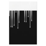 White and Black stationery