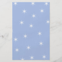 White and Blue Stars Design. Flyer Design