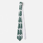 White and Dark Emerald Devour Tie