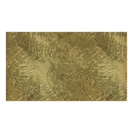 White and Gold Peacock Feather Place Card Business Card Template (back side)