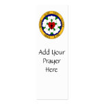 White And Green Luther Rose Business Card