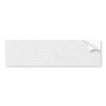 White and Light Gray Printed Pattern Bumper Stickers