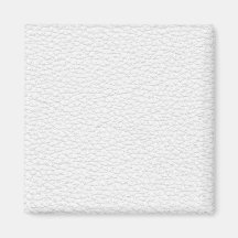 White and Light Gray Printed Pattern Fridge Magnet