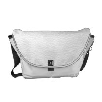 White and Light Gray Printed Pattern Commuter Bags