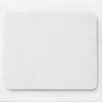 White and Light Gray Printed Pattern Mousepad