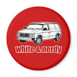 white and nerdy fridge magnets