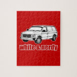 white and nerdy jigsaw puzzle