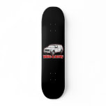 white and nerdy skate deck