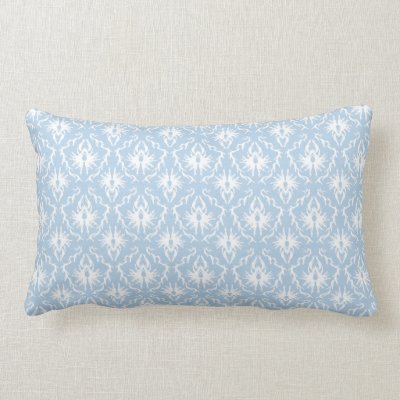 Blue Damask Design