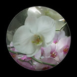 White and Purple Orchids Magnet