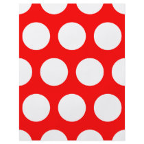 White and Red Polka Dots Flyer