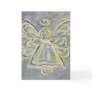 White and Silver Angel Greeting Card or Note Cards