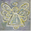 White and Silver Angel Ornament photo sculptures by donnabellasangels White and Silver Angel Ornament photo sculptures