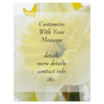 White And Yellow Daffodil flyers