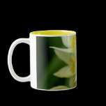 White and Yellow Flower Mug mugs