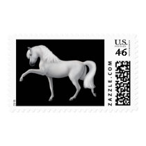 White Andalusian Horse Postage postage by twopurringcats White Andalusian Horse Postage postage