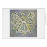 White Angel Greeting Card