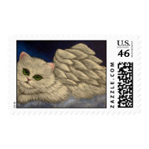 WHITE ANGEL PERSIAN CAT Postage postage