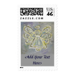 White Angel Postage Stamp