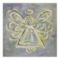 White Angel Poster Print