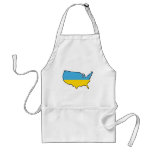 White Apron: Ukrainian in USA aprons