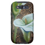 White Arum Lily Design Samsung Galaxy SIII Case