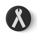 White Awareness Ribbon Products buttons