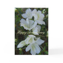 White Azalea Card by DanceswithCats White Azalea Card