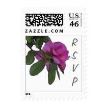 White Azalea RSVP Postage postage