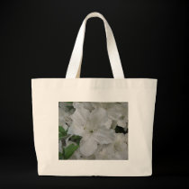 White Azalea Tote bag bags